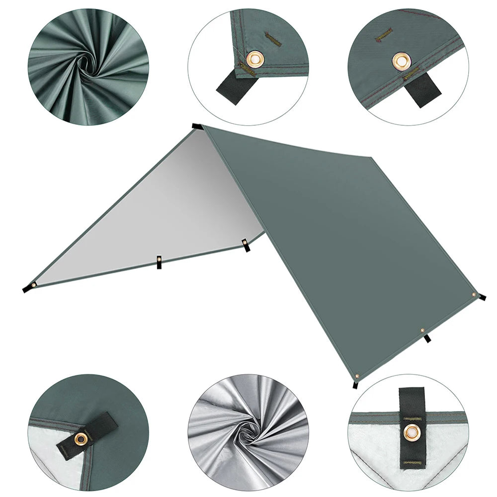 Waterproof Portable Camping Tarp Shelter