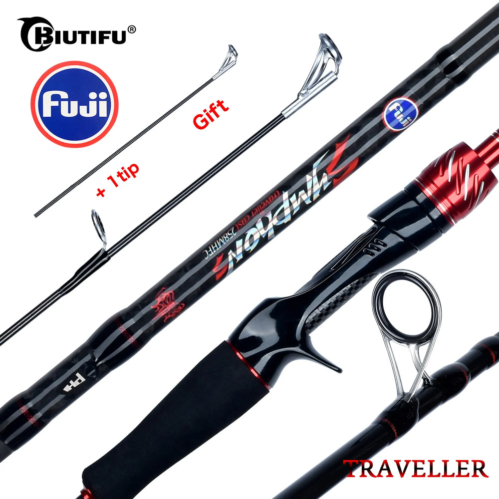 BIUTIFU Traveller Spinning & Casting Rod
