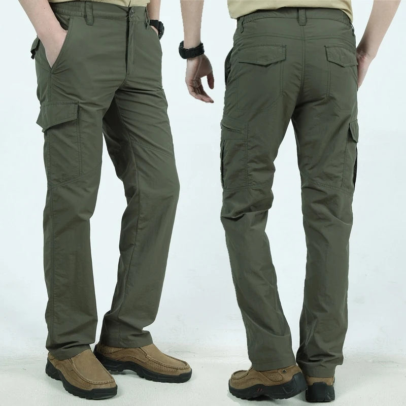 Outdoor Waterproof Tactical Cargo Pants for Men